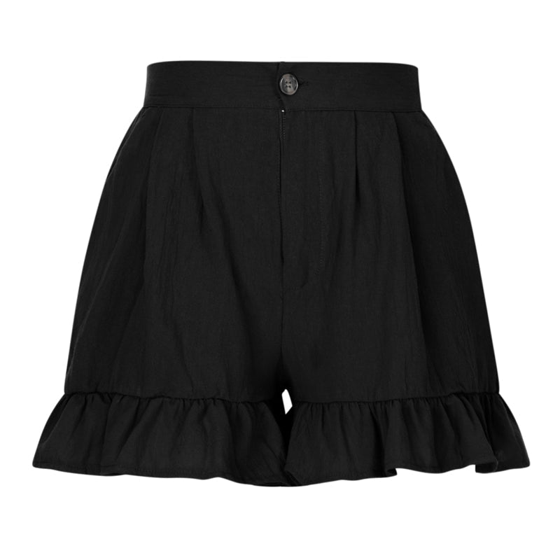 Calevina Shorts med hög midja