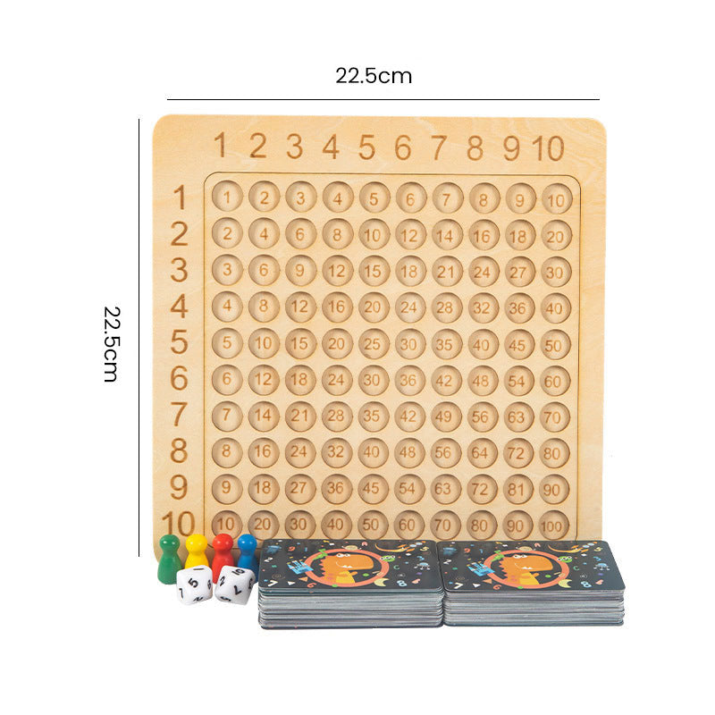 Calevina Multiplikationsspel I Trä