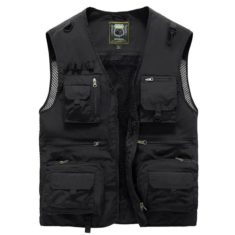 Breathable Cargo Vest för Varma Dagar