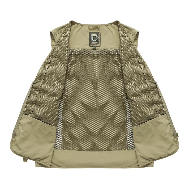 Breathable Cargo Vest för Varma Dagar