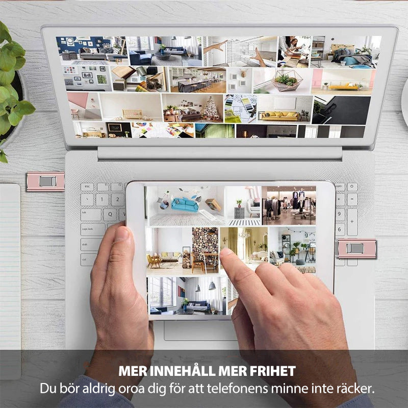 USB-sticka för iPhone, iPad och Android