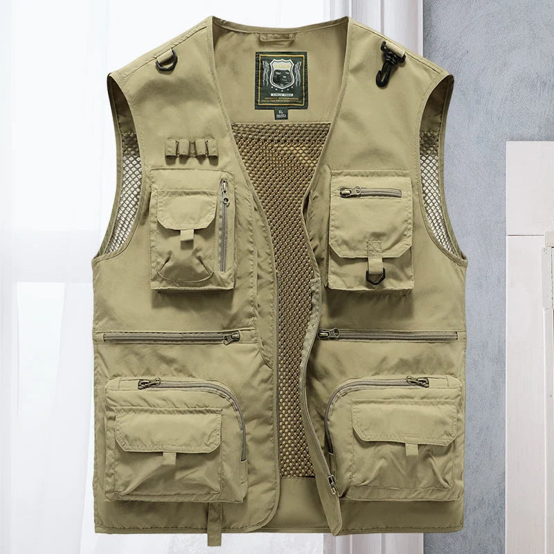 Breathable Cargo Vest för Varma Dagar