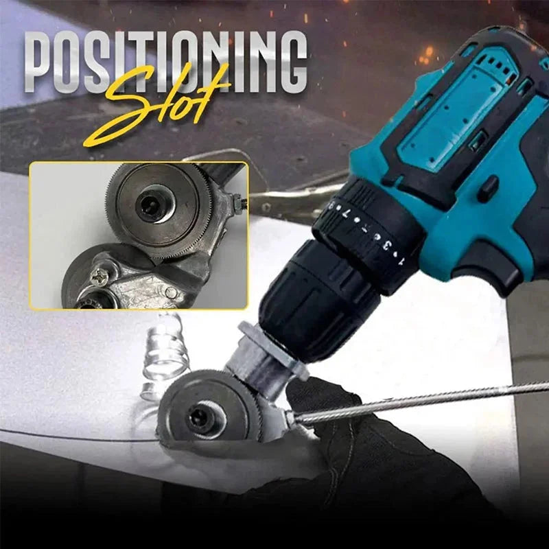 Electric Drill Shears Attachment – Precision Metal Cutter