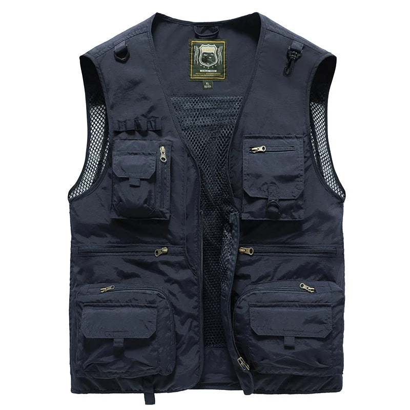 Breathable Cargo Vest för Varma Dagar