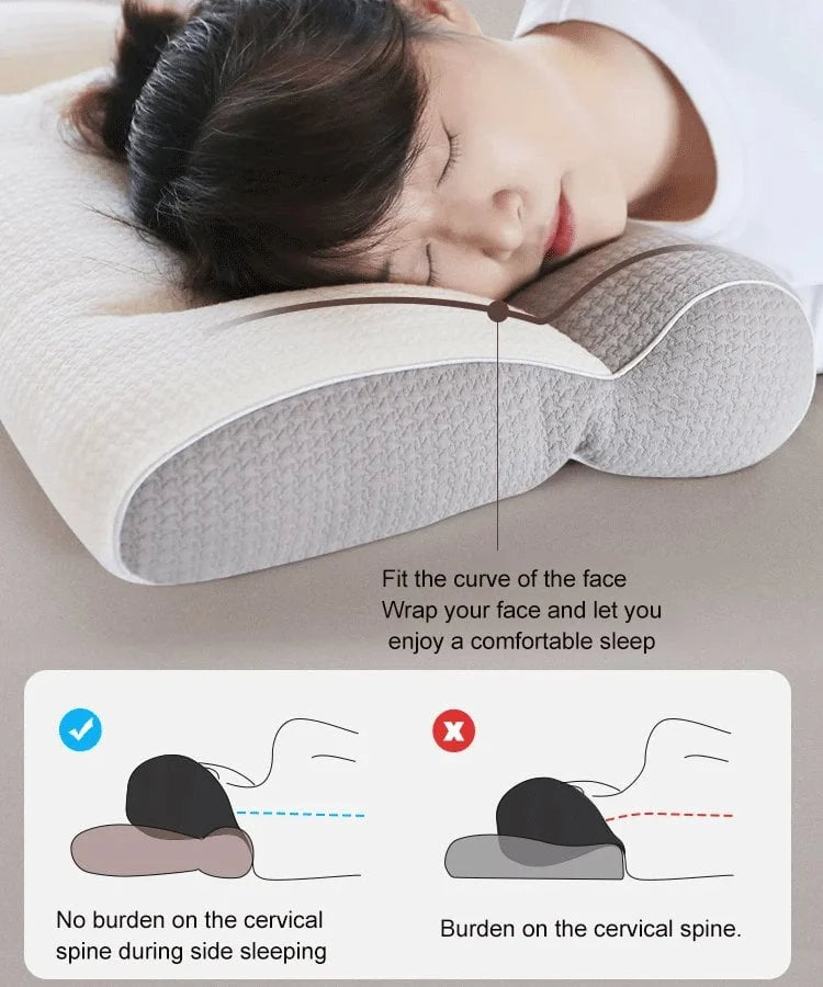 Sömnförbättrande Cervical Support Comfort Goose Down Pillow