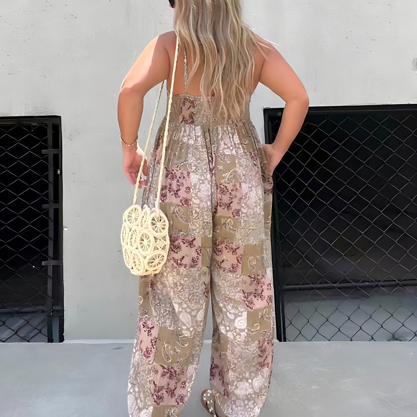 Carmen - Jumpsuit med slingor