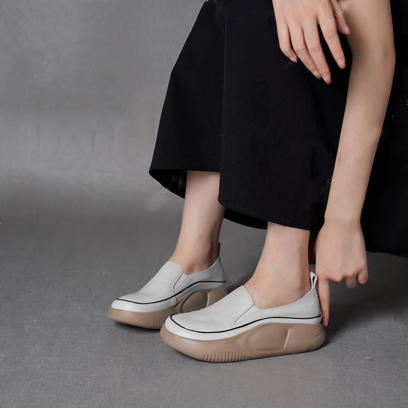 Bekväma ortopediska slip-on flats för kvinnor - Stil och komfort i ett!