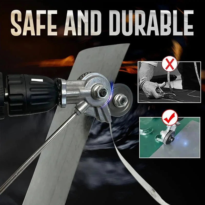 Electric Drill Shears Attachment – Precision Metal Cutter