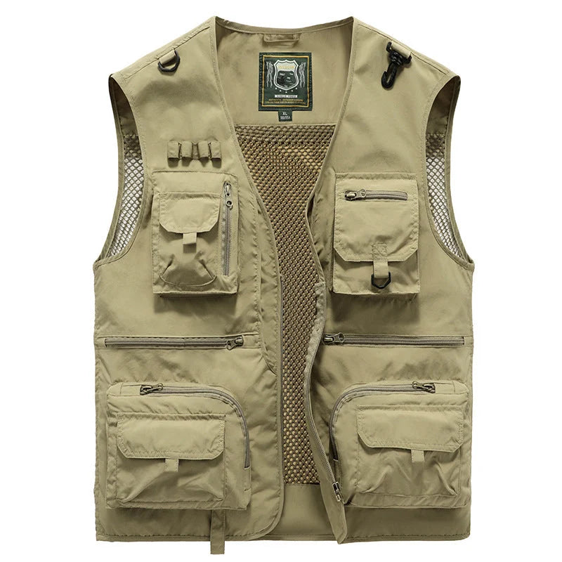 Breathable Cargo Vest för Varma Dagar