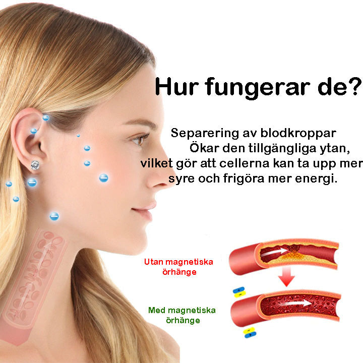 Calevina Magnetiska Örhängen För Viktminskning