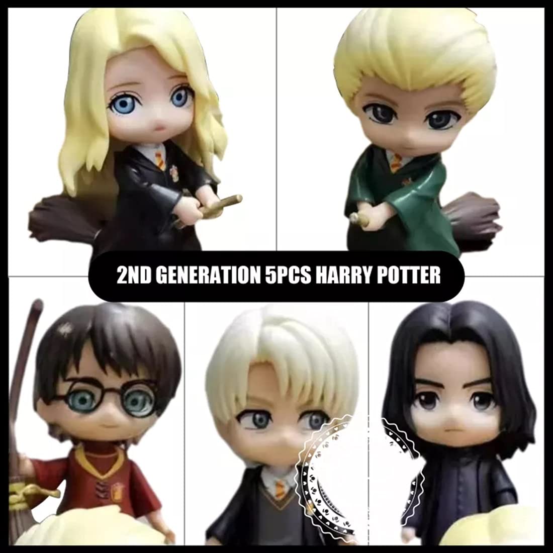 Harry-Potter-Actionfigurer-|-Samlarpaket-med-5-trollkaraktärer