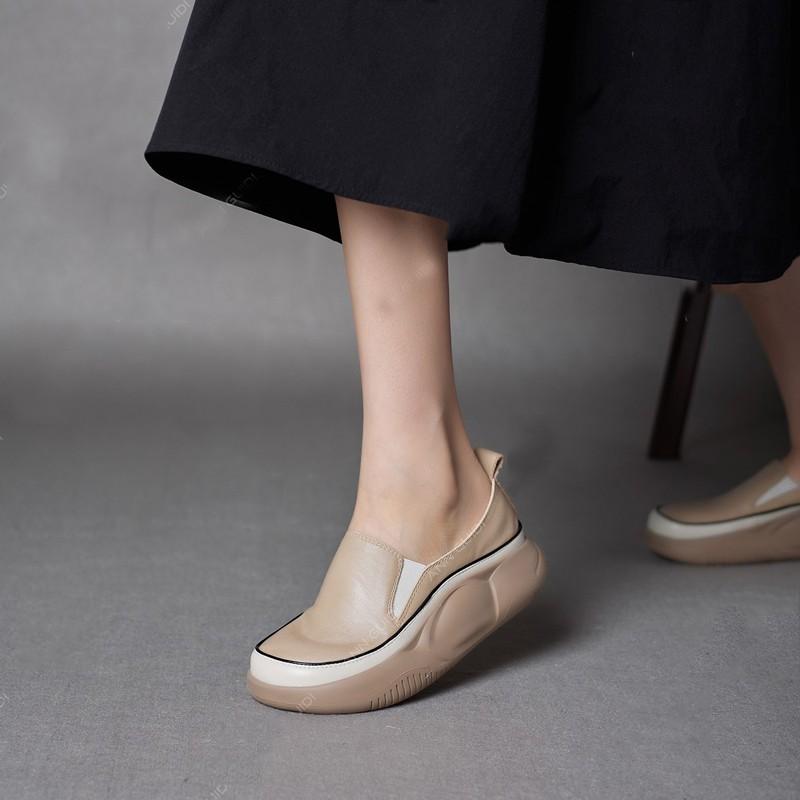 Bekväma ortopediska slip-on flats för kvinnor - Stil och komfort i ett!